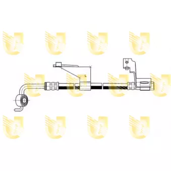 UNIGOM 377299 - Flexible de frein avant gauche