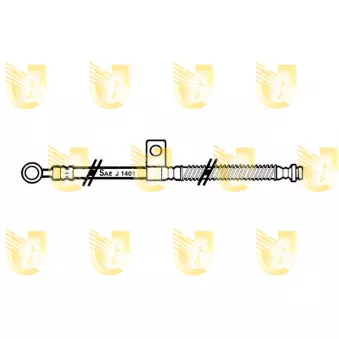 Flexible de frein avant gauche UNIGOM OEM 5873102010
