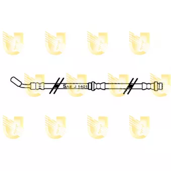 Flexible de frein UNIGOM OEM 01464S2H000