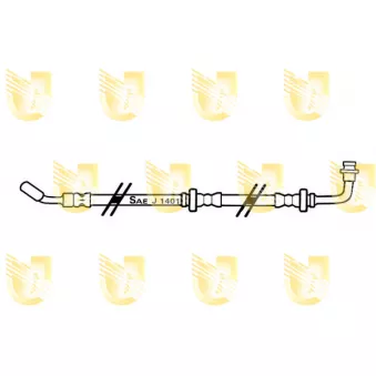 Flexible de frein avant gauche UNIGOM OEM 5155085C00