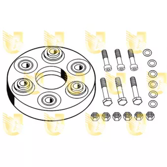 Joint, arbre longitudinal UNIGOM OEM 2024100715