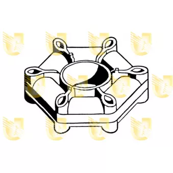 Joint, arbre longitudinal UNIGOM 382001 pour ALFA ROMEO 90 2.0 i - 128cv