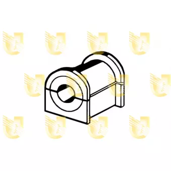 Coussinet de palier, stabilisateur UNIGOM 390090 pour PEUGEOT BIPPER 100 1.6 - 100cv