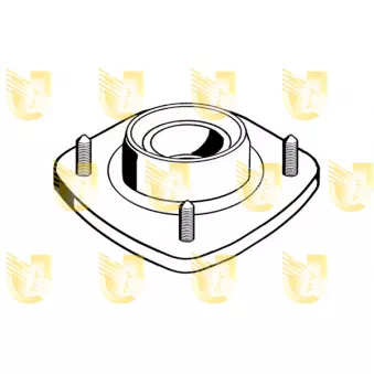 Coupelle de suspension UNIGOM 391051 pour PEUGEOT 106 1.6 i - 89cv