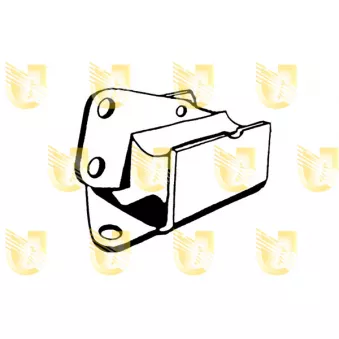 UNIGOM 395203 - Support moteur avant gauche