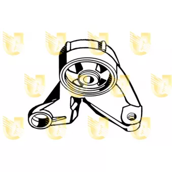 Support moteur avant gauche UNIGOM OEM 7700770479