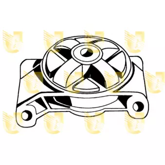 Support moteur avant gauche UNIGOM OEM 893399151F