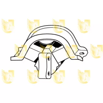 UNIGOM 396504 - Support moteur avant droit