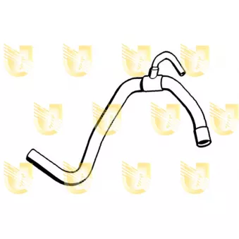 Tuyau, échangeur de chaleur (chauffage) UNIGOM OEM 1818245