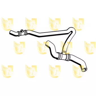 Durite de radiateur UNIGOM S1362 pour LANCIA Y 1.2 16V - 80cv