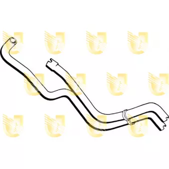 Tuyau, échangeur de chaleur (chauffage) UNIGOM S2423 pour ALFA ROMEO 156 1.9 JTD - 110cv