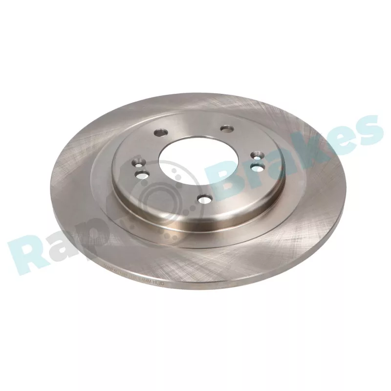 Jeu de 2 disques de frein arrière RAP BRAKES R-D0092 - Visuel 1