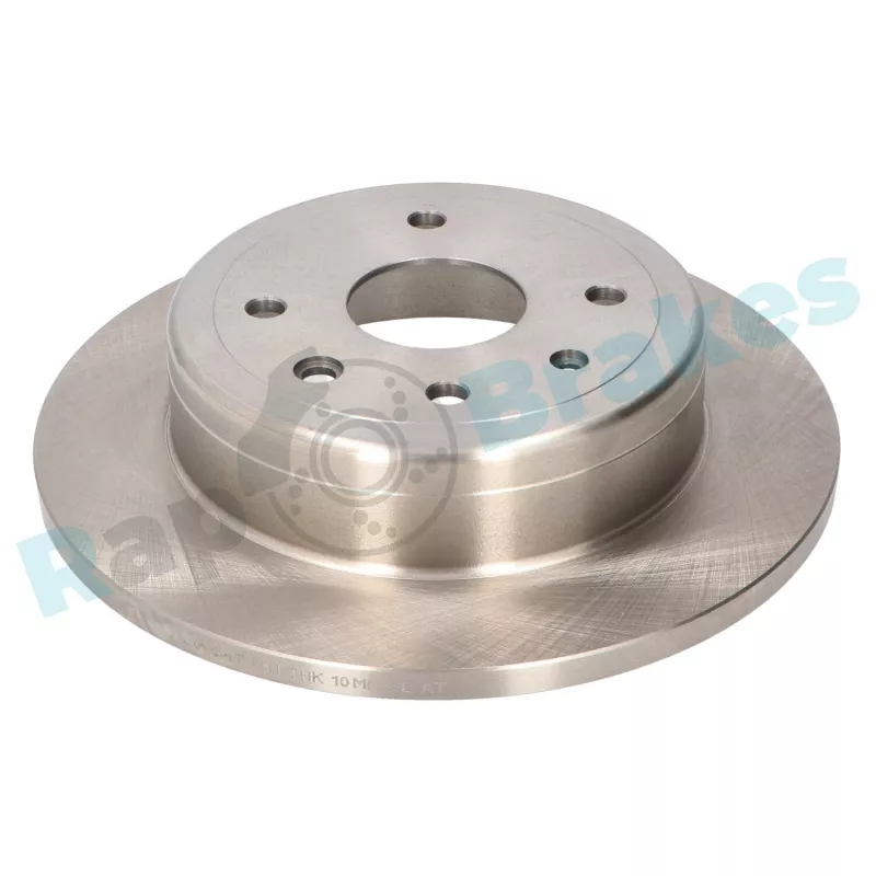 Jeu de 2 disques de frein arrière RAP BRAKES R-D0094 - Visuel 1