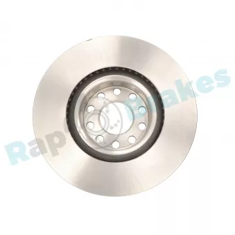RAP BRAKES R-D0168 - Jeu de 2 disques de frein avant