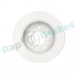RAP BRAKES R-D0327C - Jeu de 2 disques de frein arrière