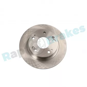 Jeu de 2 disques de frein arrière RAP BRAKES OEM 31304