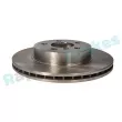 RAP BRAKES R-D0435 - Jeu de 2 disques de frein avant