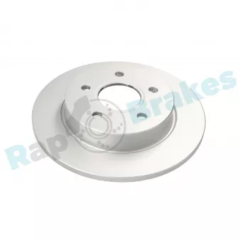 Jeu de 2 disques de frein arrière RAP BRAKES OEM 1223543