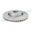 RAP BRAKES R-D0460C - Jeu de 2 disques de frein avant