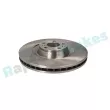 RAP BRAKES R-D0511 - Jeu de 2 disques de frein avant