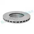 RAP BRAKES R-D0517C - Jeu de 2 disques de frein avant