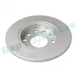 RAP BRAKES R-D0576C - Jeu de 2 disques de frein arrière