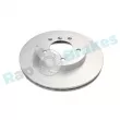RAP BRAKES R-D0647C - Jeu de 2 disques de frein avant