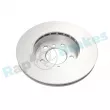 RAP BRAKES R-D0647C - Jeu de 2 disques de frein avant
