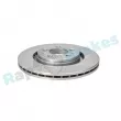 RAP BRAKES R-D0706C - Jeu de 2 disques de frein avant