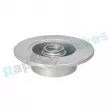 RAP BRAKES R-D0727C - Jeu de 2 disques de frein arrière
