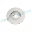 RAP BRAKES R-D0919C - Jeu de 2 disques de frein avant