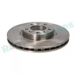 RAP BRAKES R-D0930 - Jeu de 2 disques de frein avant
