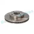 RAP BRAKES R-D0935 - Jeu de 2 disques de frein avant