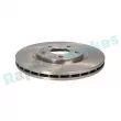 RAP BRAKES R-D0942 - Jeu de 2 disques de frein avant