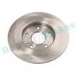 RAP BRAKES R-D1009 - Jeu de 2 disques de frein arrière