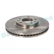 RAP BRAKES R-D1040 - Jeu de 2 disques de frein avant