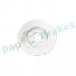 RAP BRAKES R-D1099C - Jeu de 2 disques de frein arrière
