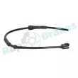 RAP BRAKES R-G0103 - Contact d'avertissement, usure des plaquettes de frein