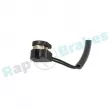 RAP BRAKES R-G0156 - Contact d'avertissement, usure des plaquettes de frein
