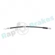 RAP BRAKES R-H0506 - Flexible de frein avant gauche 