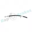 RAP BRAKES R-H0618 - Flexible de frein avant gauche 