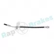 RAP BRAKES R-H0731 - Flexible de frein avant gauche 