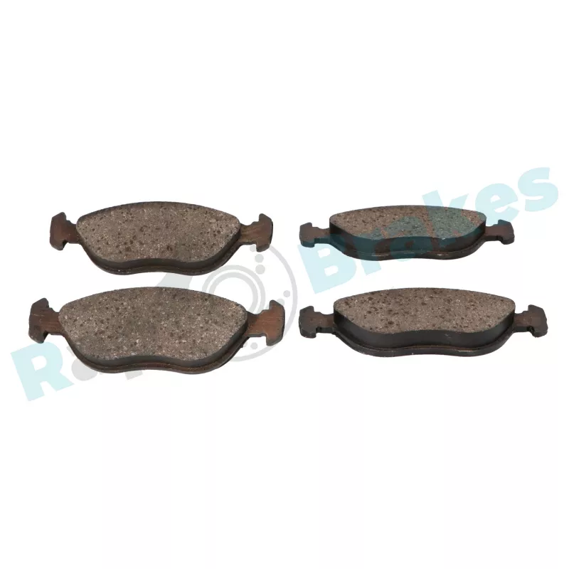Jeu de 4 plaquettes de frein avant RAP BRAKES R-P0183 - Visuel 2