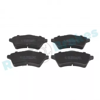 Jeu de 4 plaquettes de frein avant RAP BRAKES OEM LR021899