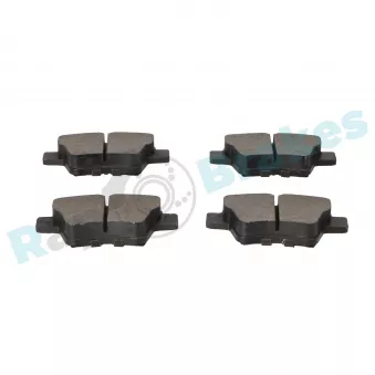 FEBI BILSTEIN Kit De Plaquettes De Frein, Frein à Disque Pour NISSAN 116349