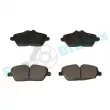 RAP BRAKES R-P0865 - Jeu de 4 plaquettes de frein avant