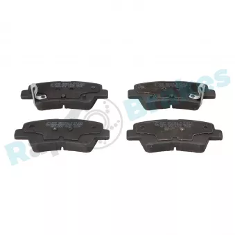 Jeu de 4 plaquettes de frein arrière RAP BRAKES OEM 583022va50