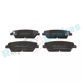 Jeu de 4 plaquettes de frein avant RAP BRAKES R-P1342