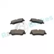 RAP BRAKES R-P1648 - Jeu de 4 plaquettes de frein arrière