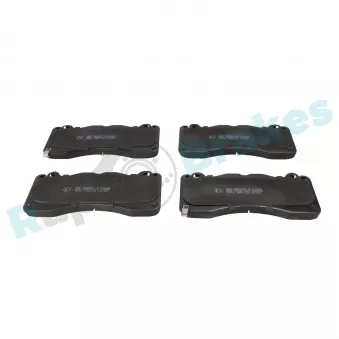 Jeu de 4 plaquettes de frein avant RAP BRAKES OEM FR3C2001HA
